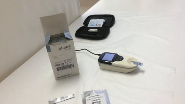 Измерение МНО с помощью прибора qLabs Electrometer