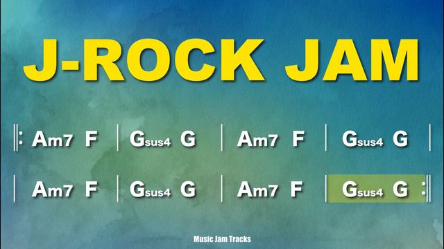 J-ROCK JAM For【Guitar】A Minor 80bpm BackingTrack