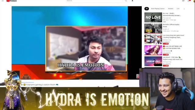 Hydra Hrishav react on sakshi pel de ft.Dynamo ?? | Hydra Is Emotion #hydra #dynamogaming смотреть онлайн