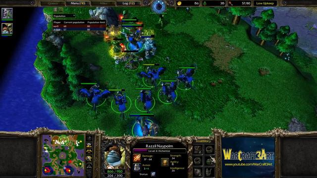 WarCraft 3 120 vs Life Бойня 9 смотреть онлайн