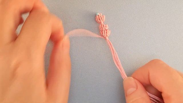 DIY micro macrame Lavender смотреть онлайн