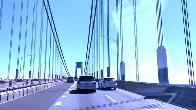 Verrazzano-Narrows Bridge. Мост Верразано-Нэрроуз Верразано-Нэрроуз. Міст. смотреть онлайн