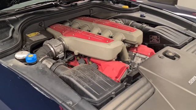 Ferrari 599: старая школа в интересном цвете... смотреть онлайн