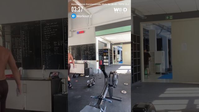 TDTD Konstantinos Konstantinidis RX Male 36-45 WOD 23.2 смотреть онлайн