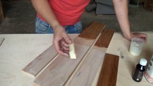 Колеровка масла и тонирование древесины