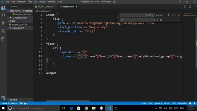 How To Use Logstash To Import CSV Files Into ElasticSearch