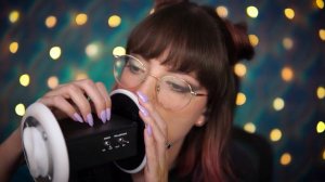 ASMR - «8d» ear eating & licking (panning) / no talking
