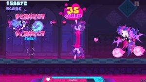 Muse Dash Xodus on hard mode: first little devil completion
