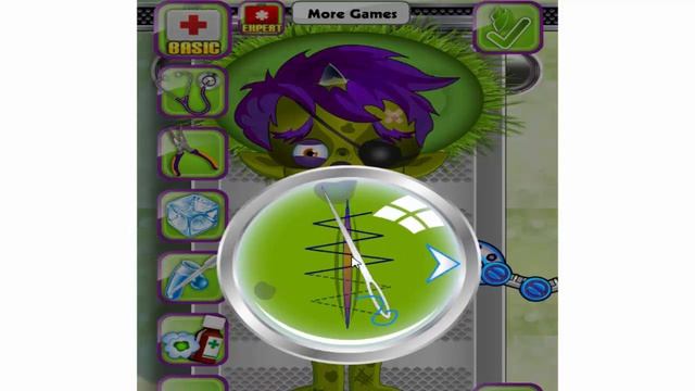 Monsters and Zombies Surgery doctor game for kids смотреть онлайн
