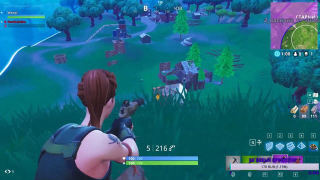 FORTNITE:👺|ПЕРВЫЙ ДЕНЬ ИГРЫ|ПРОБУЮ РАЗНОСИТЬ 👺 смотреть онлайн