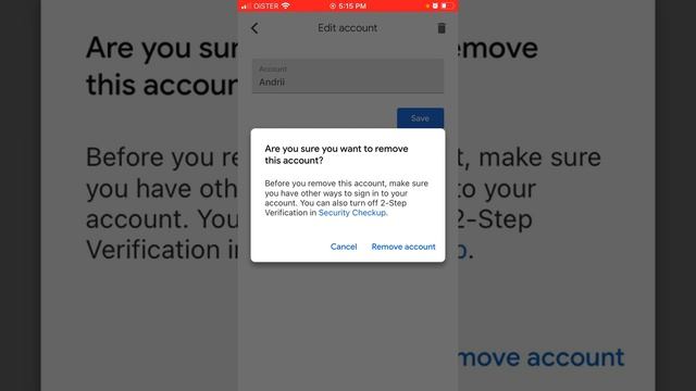 How to delete accounts in Google Authenticator app? смотреть онлайн