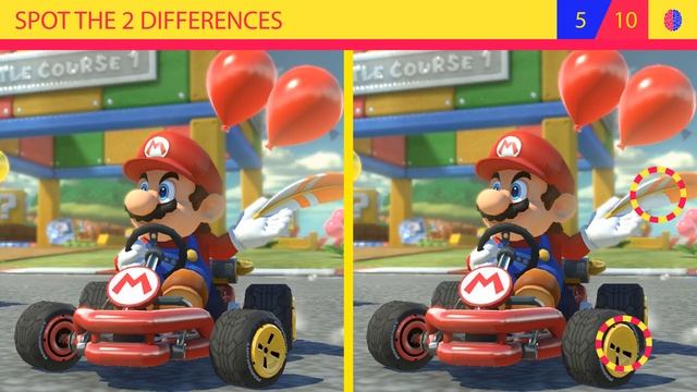 Spot The Difference: Super Mario смотреть онлайн