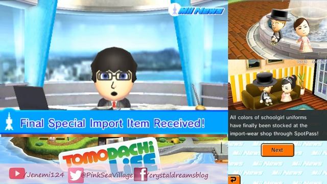 Tomodachi Life: The Final Special Import Item смотреть онлайн