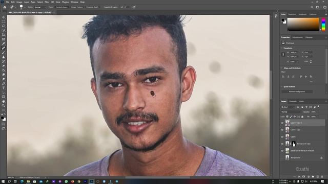 How to Manipulation Your Photo on Photoshop | Photoshop Background Change Editing Tutorial 2023 смотреть онлайн