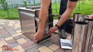 Печь для мобильной бани Алтай