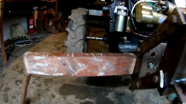 Одноточечная навеска на мотоблок. смотреть онлайн