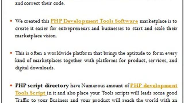 PHP Development Tools Script, PHP Development Tools Software - PHP Script Directory смотреть онлайн