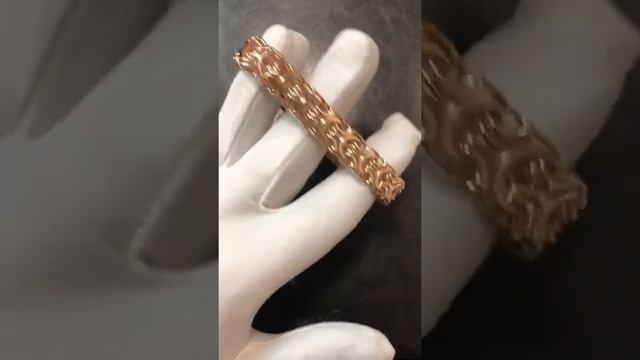 Золотой браслет «Рамзес» на заказ смотреть онлайн