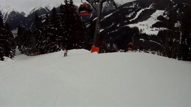 Bad Gastein Austria Бад-Гаcтайн Австрия Спуск длиной 10 мин(Ненормативная лексика) смотреть онлайн