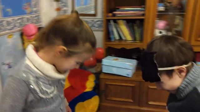 Англ. для малышей . Игра " Кот и мыши " смотреть онлайн