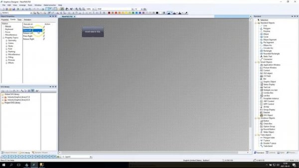 WinCC SCADA vb scripting course: Insert data to SQL table WinCC V7 Tutorial #62