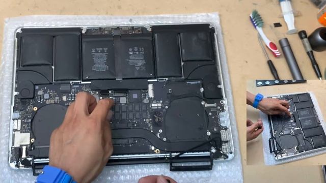 MacBook Pro 15” Retina A1398: How to Replace Motherboard or Logic board смотреть онлайн