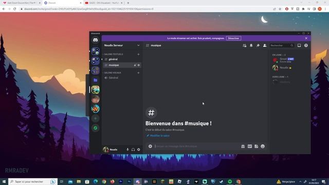 [Tuto] - Ajouter un bot musique à votre serveur discord ! (Groot Musique) смотреть онлайн