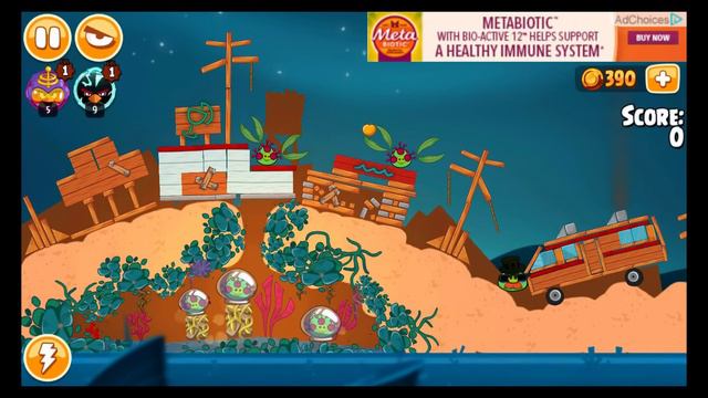 Angry Birds Seasons: Halloween Event - Invasion Of The Egg Snatchers смотреть онлайн