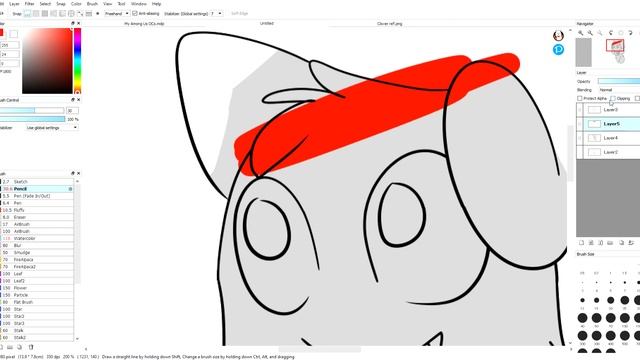 FireAlpaca Tutorial 1 смотреть онлайн