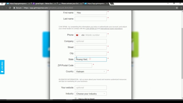 Getresponse Dang Ky Huong Dan