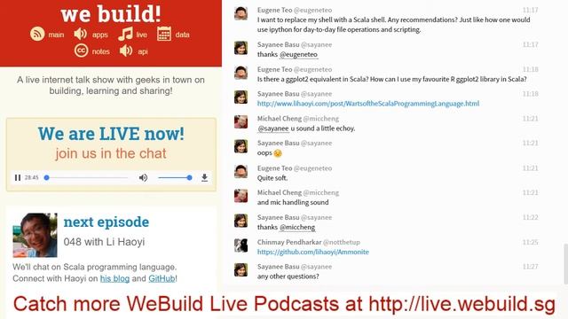 Webuild Live смотреть онлайн