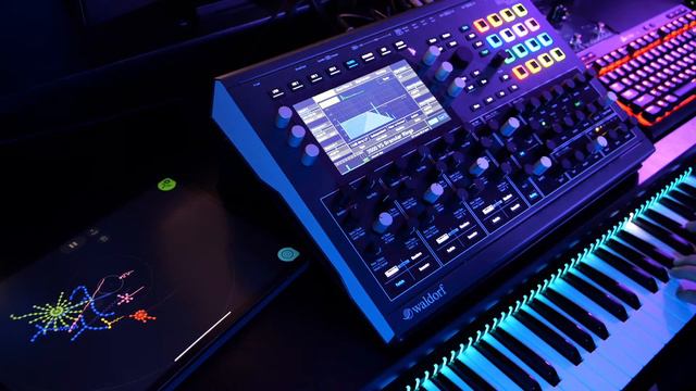 Waldorf Iridium Ambient Session [Live Granular + Eurorack]