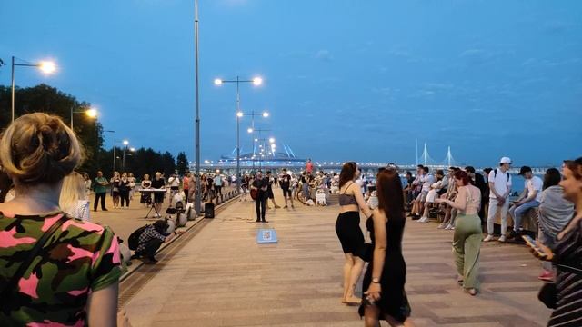 уличные музыканты СПб Приморская набережная песни - батарейка 19.06.21 финский залив live concert смотреть онлайн