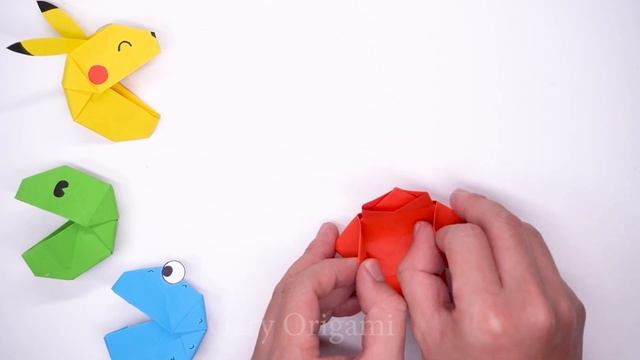04 Cute Origami Toys || Candy box/ Paper Pacman/ Pop it Cat/ Moving Paper toy смотреть онлайн