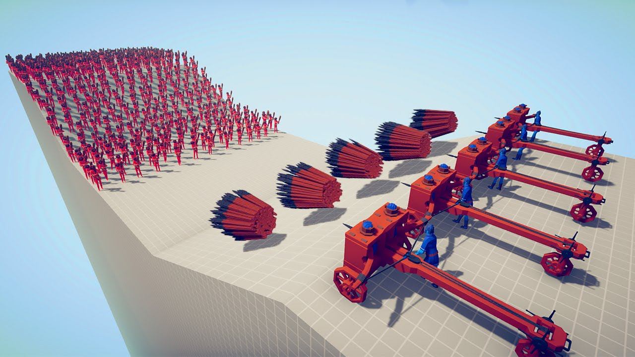 100x CLUBBERS vs 5x EVERY GOD - Totally Accurate Battle Simulator смотреть онлайн