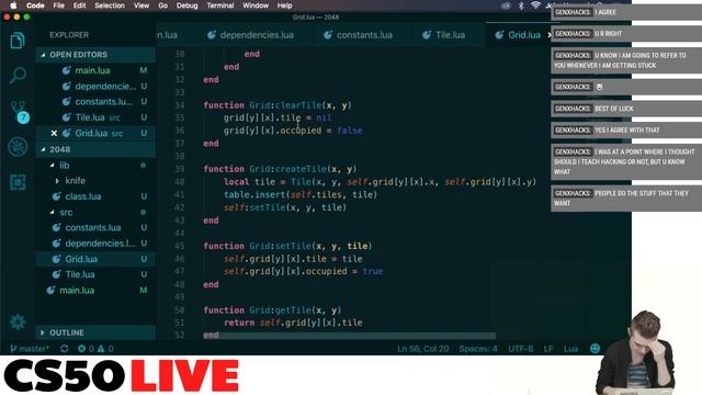 2048 FROM SCRATCH, PART 2! - CS50 Live, EP. 61 смотреть онлайн