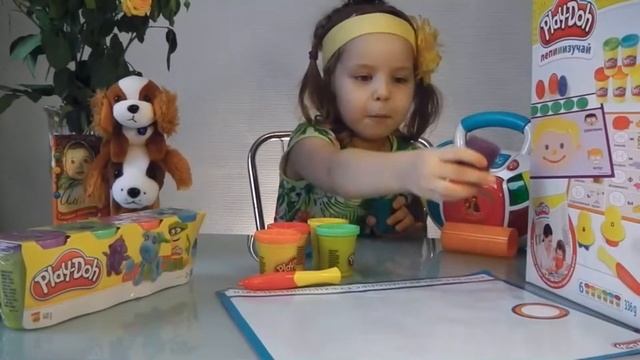 ПЛАСТИЛИН| PlayDoh| РАСПАКОВКА| ЛЕПИ И ПОЙ! смотреть онлайн