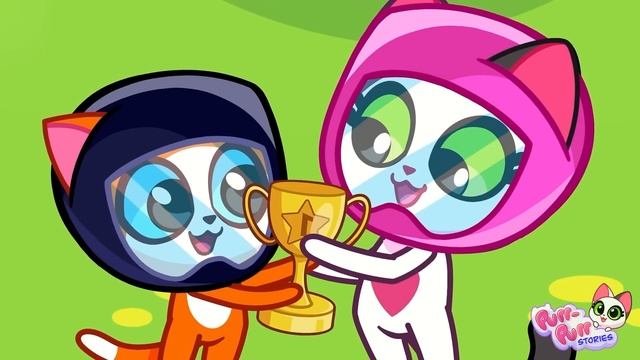 Super Kittens Secret Room Under the Bed || Angel VS Devil || Purr-Purr Stories for Kids смотреть онлайн