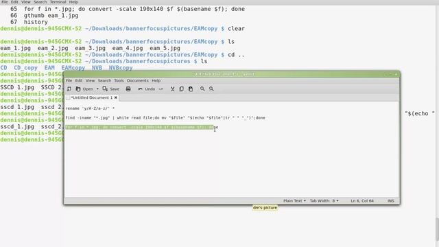 creating a gif with command line help (recorded with not ready for prime time Kazam...) смотреть онлайн