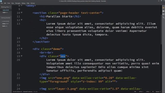 How to Make Parallax Website Design using HTML CSS JS смотреть онлайн