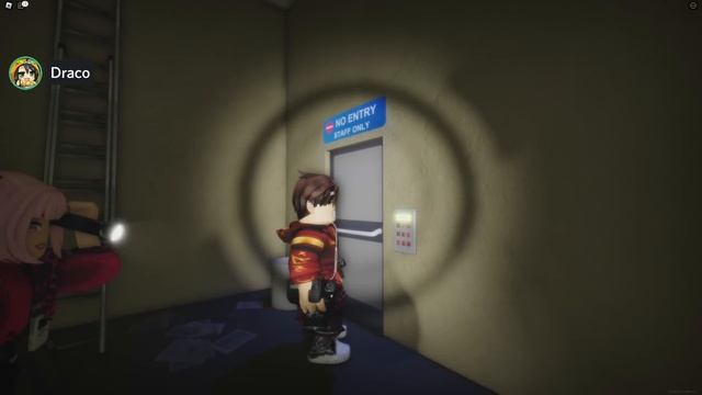 It's Following Us in the Roblox Backrooms... смотреть онлайн