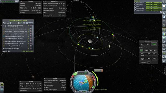 Kerbal Space Program with RSS/RO - Beyond History 46 - Ganymede смотреть онлайн