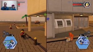 ТОП ИГРА ДЛЯ ДВОИХ  НА ОДНОМ ЭКРАНЕ Lego City Undercover