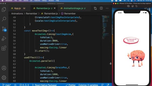 React Native Multiple Image View Animation Change Source Dynamically | URL String Change Using Stat смотреть онлайн