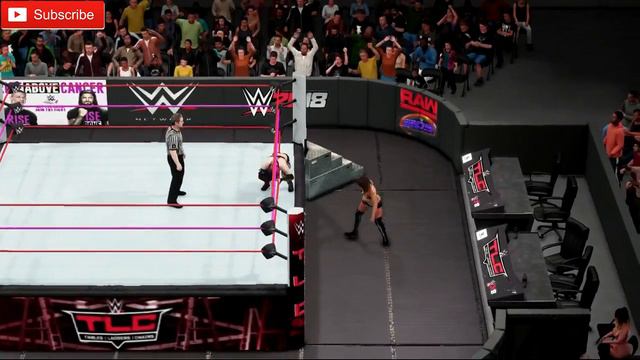 WWE TLC 2017 Asuka vs. Emma Predictions WWE 2K18 смотреть онлайн