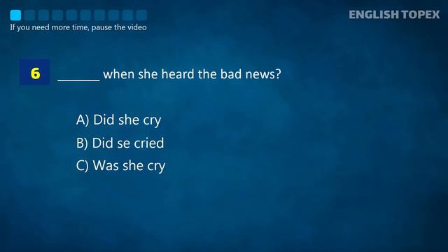 English quiz | Past simple - Negative & Question | English Grammar Questions and answers смотреть онлайн
