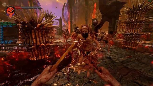 SUCCUBUS на слабом ПК (FX8300-6300/GT1030, GTX1050, GTX1060)