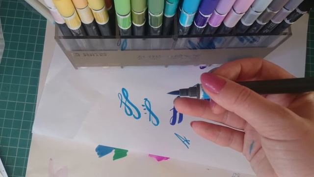 Маркеры STA aquarelle и STA metallic pen смотреть онлайн