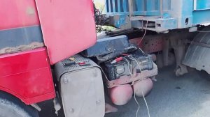 Выездной ремонт. замена генератора MERCEDES ACTROS MP 1.