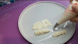Как работать с кондитерским мешком?Крем